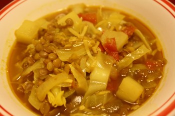 Hot Lentil Soup